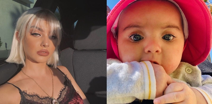 Picture of Storm Brieanne Sixx's half-siblings Frankie-Jean Sixx and Ruby Sixx.